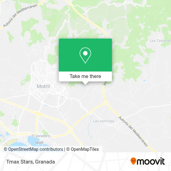 Tmax Stars map