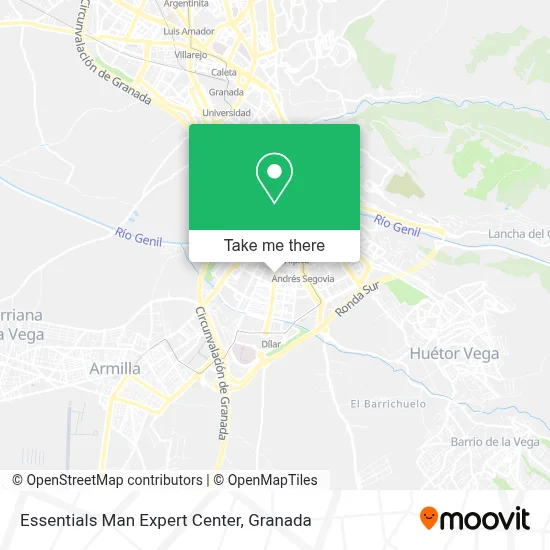 Essentials Man Expert Center map