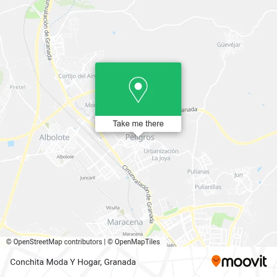 Conchita Moda Y Hogar map