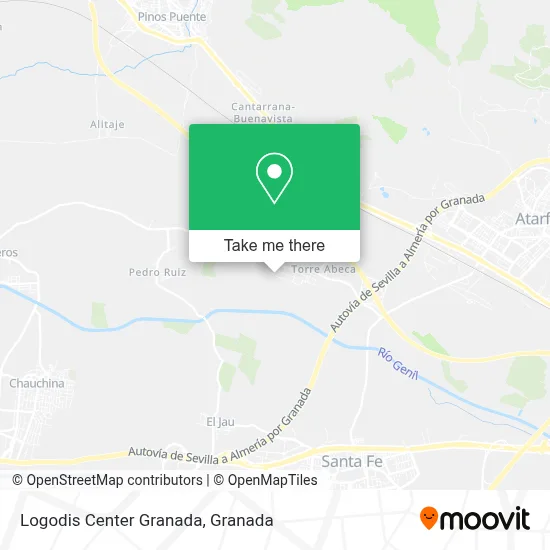 Logodis Center Granada map