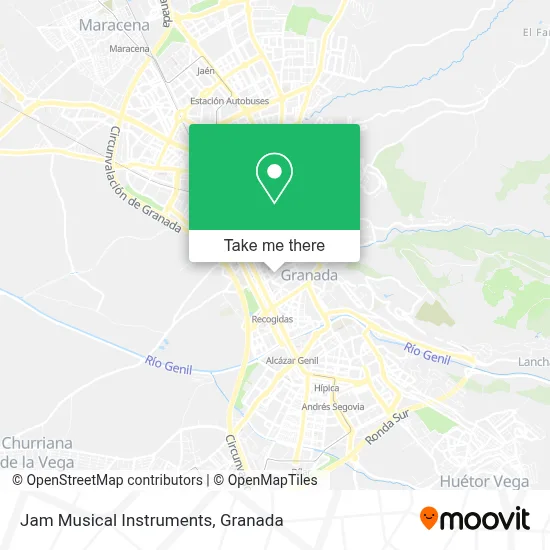 Jam Musical Instruments map
