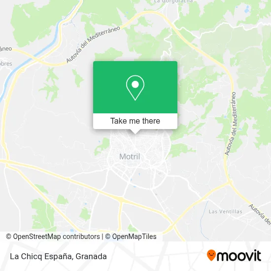La Chicq España map