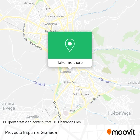Proyecto Espuma map