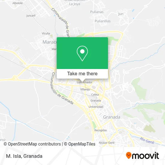 M. Isla map