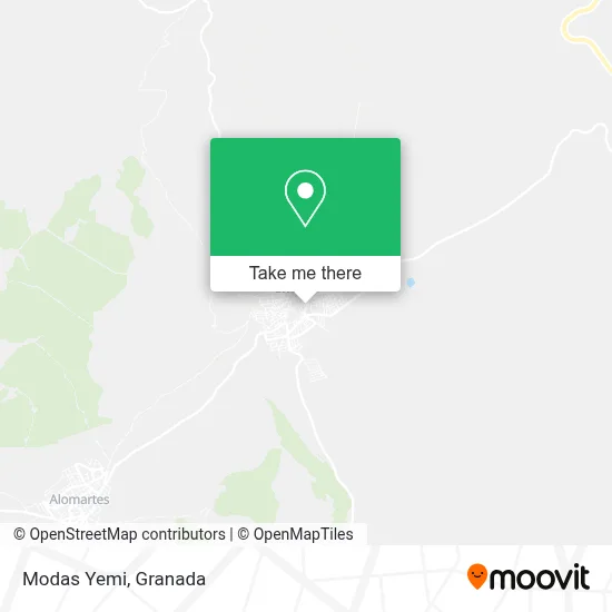 Modas Yemi map