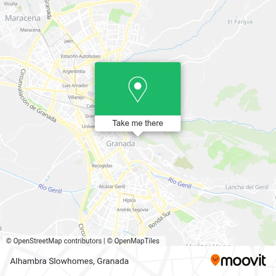 Alhambra Slowhomes map