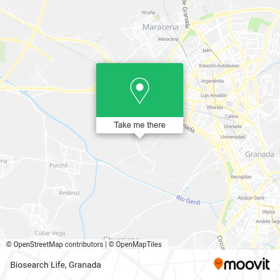 Biosearch Life map