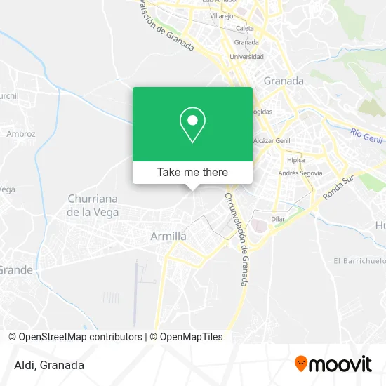 Aldi map