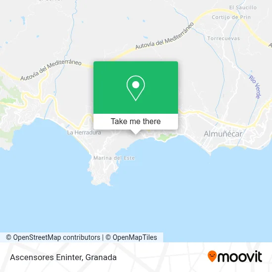 Ascensores Eninter map