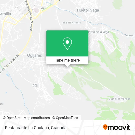 Restaurante La Chulapa map