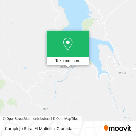 Complejo Rural El Molinillo map