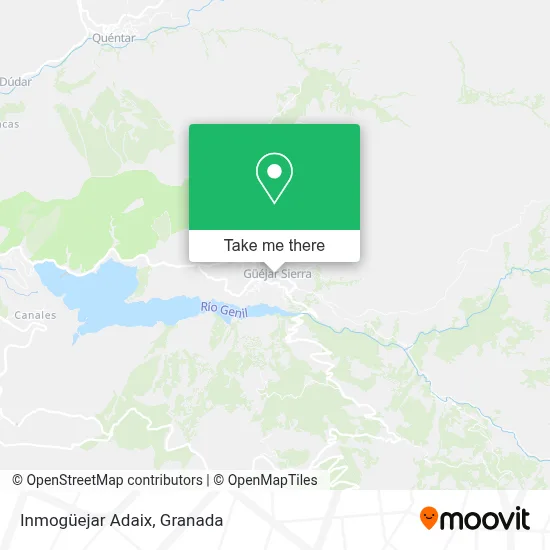 Inmogüejar Adaix map