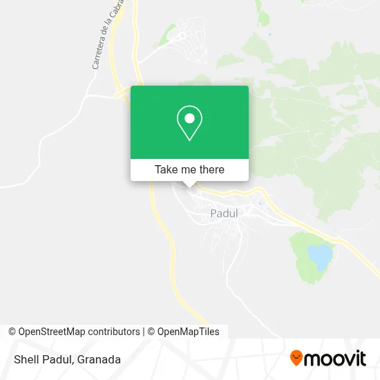 Shell Padul map