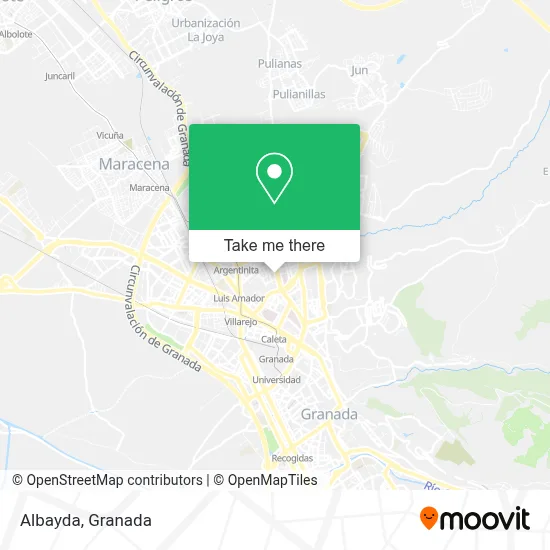 Albayda map