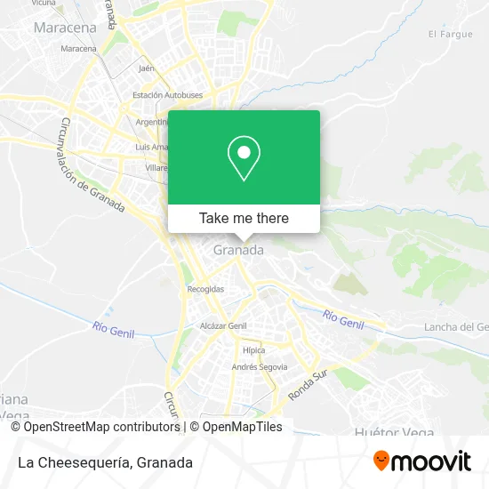 La Cheesequería map