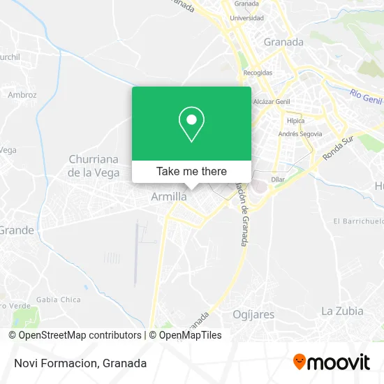 Novi Formacion map