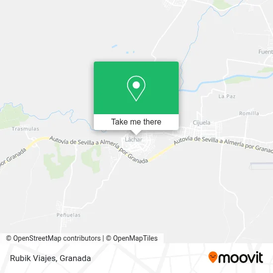 Rubik Viajes map