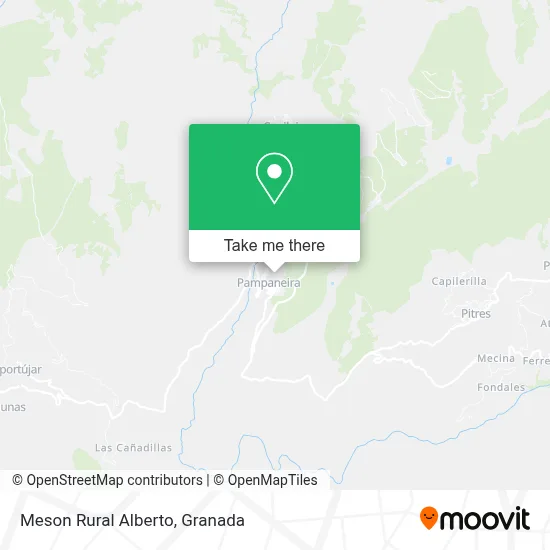 Meson Rural Alberto map
