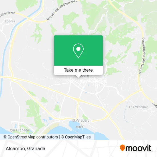 Alcampo map