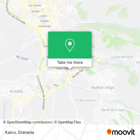 Kalco map