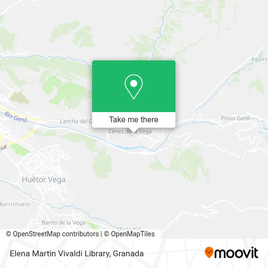 Elena Martin Vivaldi Library map