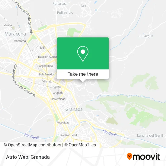 Atrio Web map