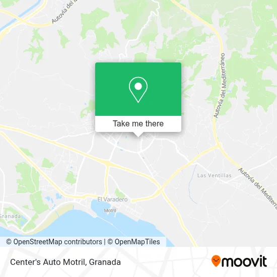 Center's Auto Motril map
