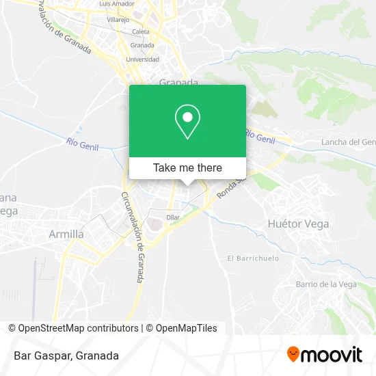 Bar Gaspar map