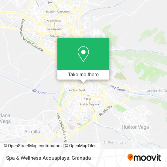 Spa & Wellness Acquaplaya map