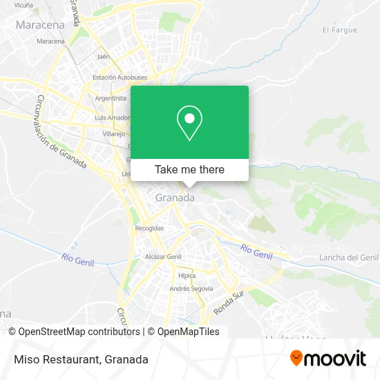 Miso Restaurant map