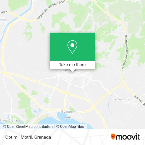 Optimil Motril map