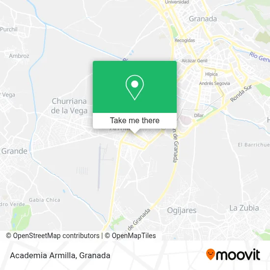 Academia Armilla map