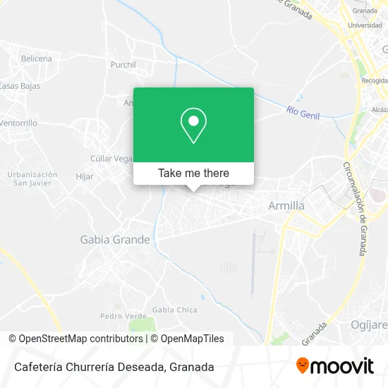 Cafetería Churrería Deseada map