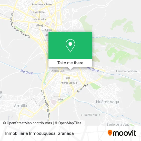 Inmobiliaria Inmoduquesa map