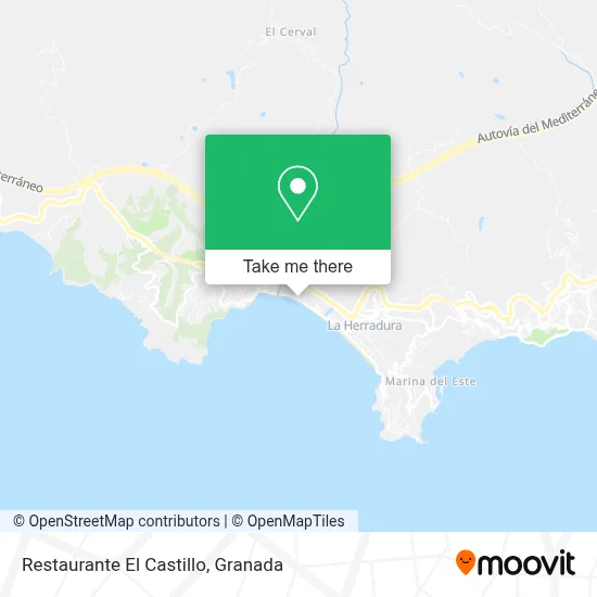 Restaurante El Castillo map