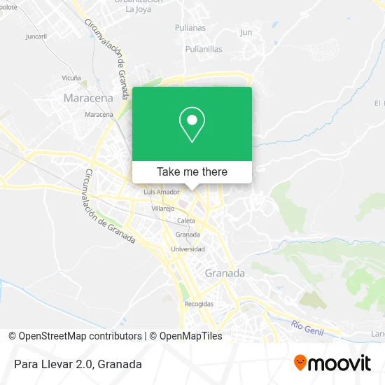 Para Llevar 2.0 map