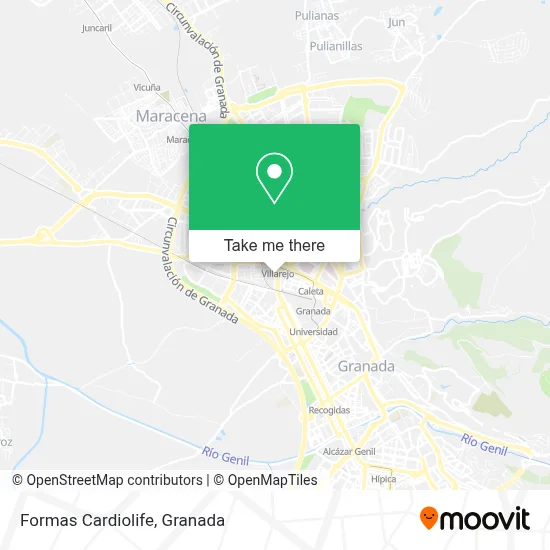 Formas Cardiolife map