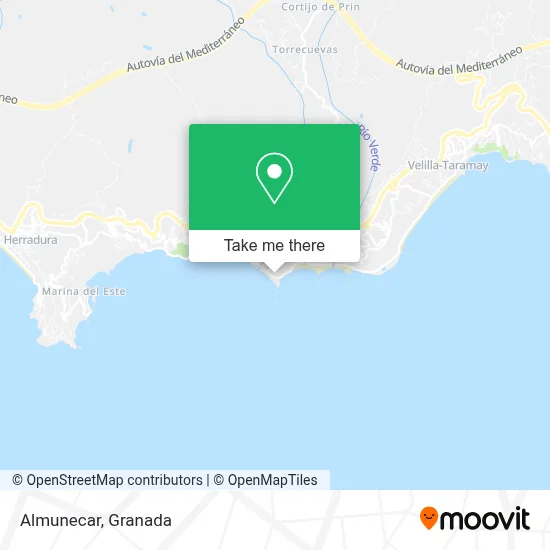 Almunecar map