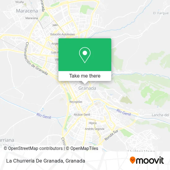 La Churrería De Granada map