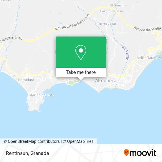 Rentinsun map