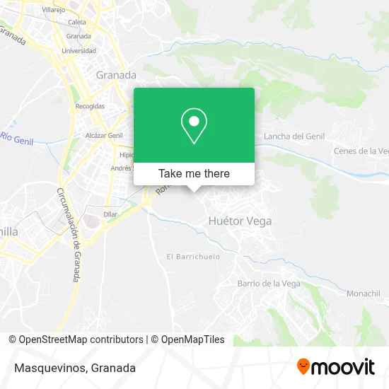 Masquevinos map