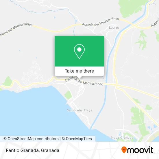 Fantic  Granada map