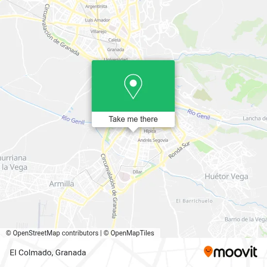 El Colmado map