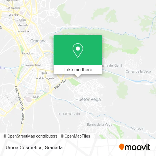 Umoa Cosmetics map