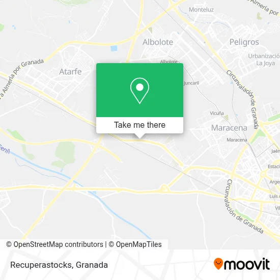 Recuperastocks map