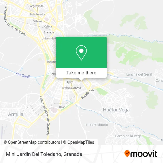 Mini Jardin Del Toledano map