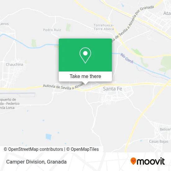 Camper Division map