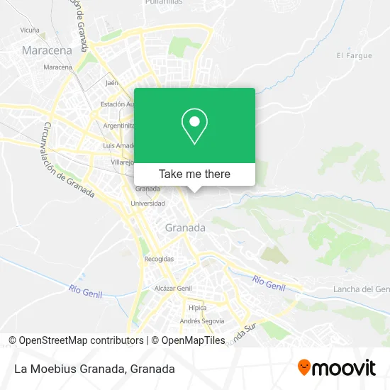 La Moebius Granada map