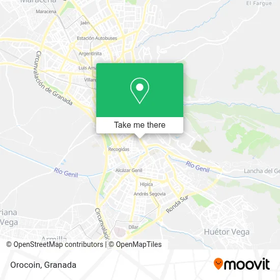 Orocoin map