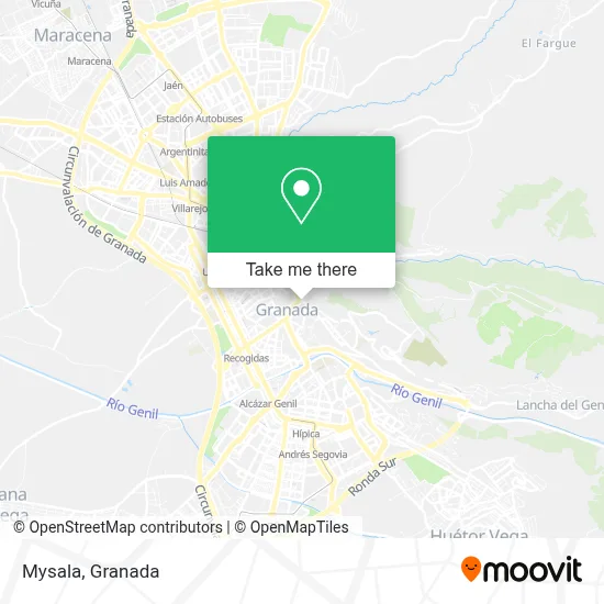 Mysala map